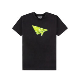 Paper Planes City Light Short Sleeve T-Shirt Black Green