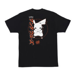 Santa Cruz x Pokémon SC Pikachu Short Sleeve Heavyweight T-Shirt Black