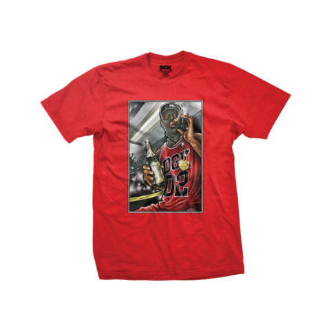 DGK Still On Top Short Sleeve  T-Shirt Red