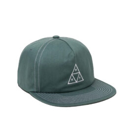 HUF Set Triple Triangle Snapback Hat Pine White