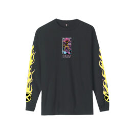 HUF x Marvel X-Men Phoenix Rising Long Sleeve T-Shirt Black