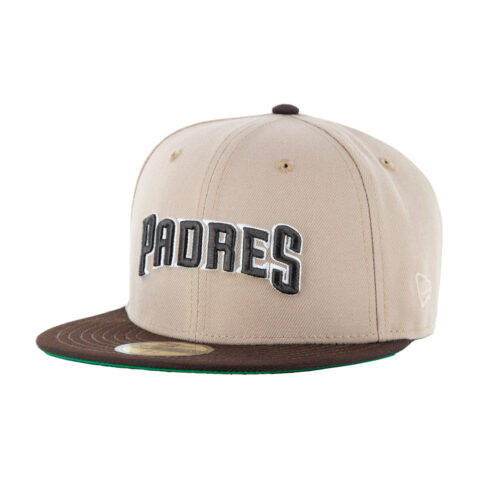 New Era 59Fifty San Diego Padres Park at the Park Fitted Hat Camel Burnt Wood Brown New Era 59Fifty San Diego Padres Park at the Park Fitted Hat Camel Burnt Wood Brown