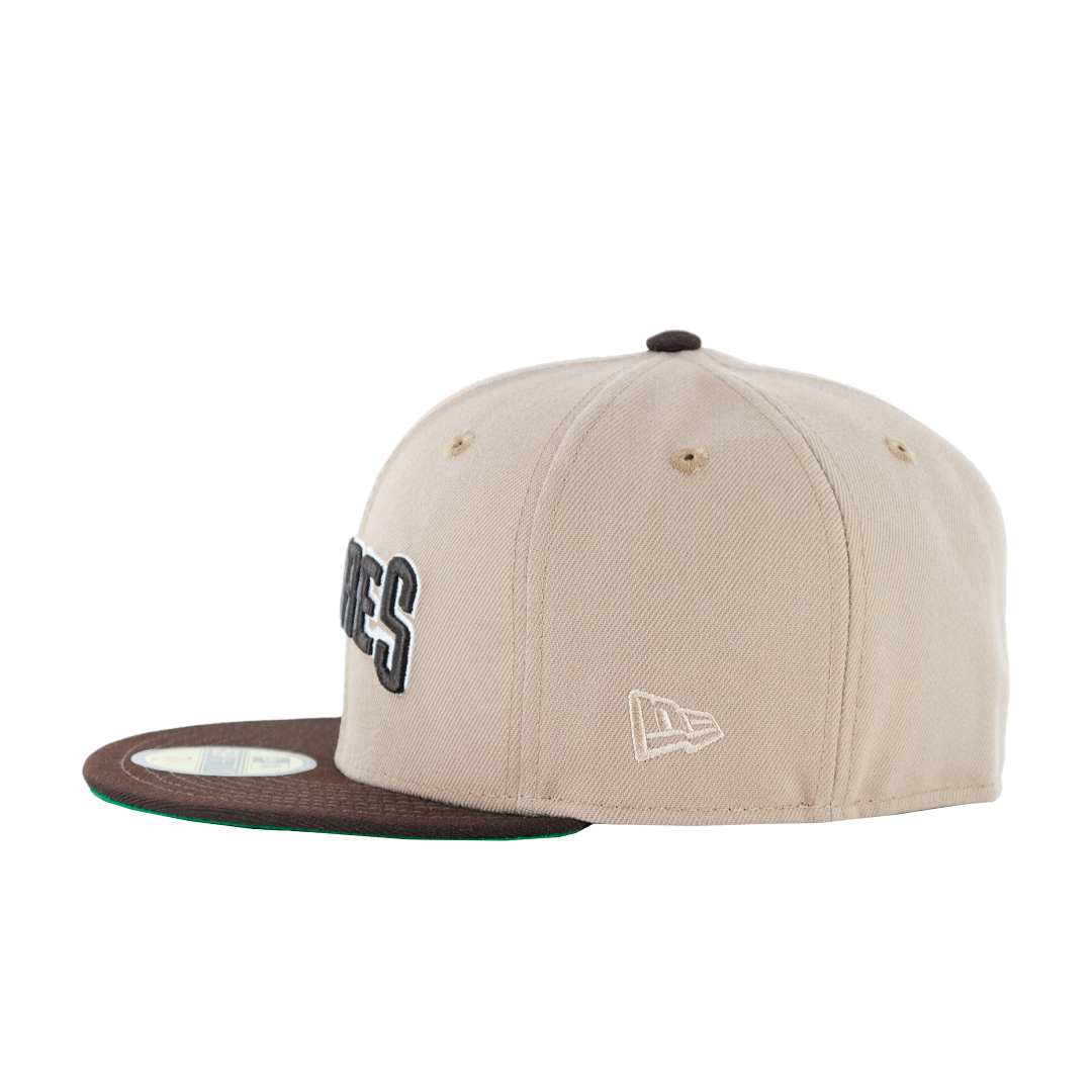New Era 59Fifty San Diego Padres Park at the Park Fitted Hat Camel Burnt Wood Brown New Era 59Fifty San Diego Padres Park at the Park Fitted Hat Camel Burnt Wood Brown - Image 6