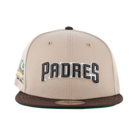 New Era 59Fifty San Diego Padres Park at the Park Fitted Hat Camel Burnt Wood Brown New Era 59Fifty San Diego Padres Park at the Park Fitted Hat Camel Burnt Wood Brown