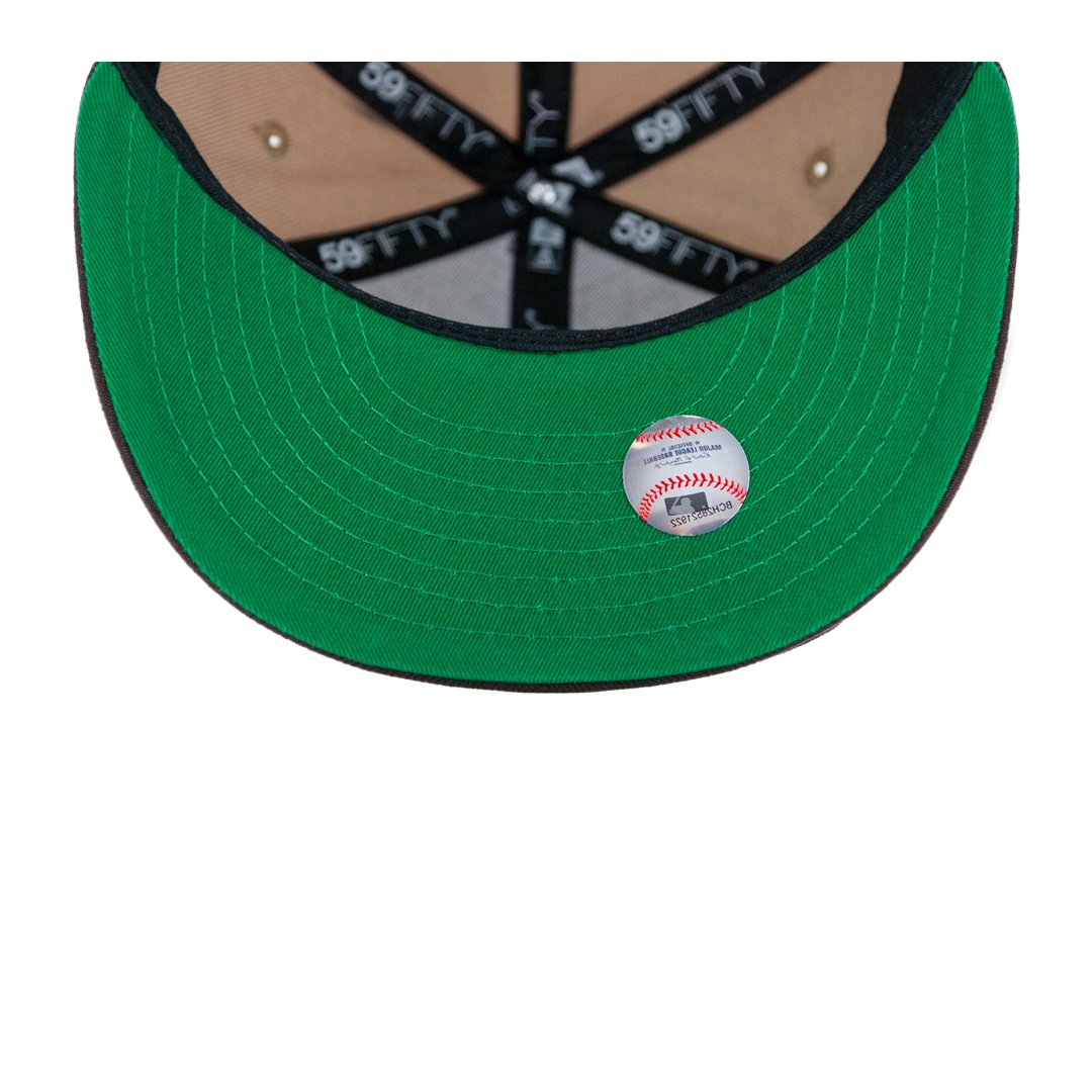 New Era 59Fifty San Diego Padres Park at the Park Fitted Hat Camel Burnt Wood Brown New Era 59Fifty San Diego Padres Park at the Park Fitted Hat Camel Burnt Wood Brown - Image 7