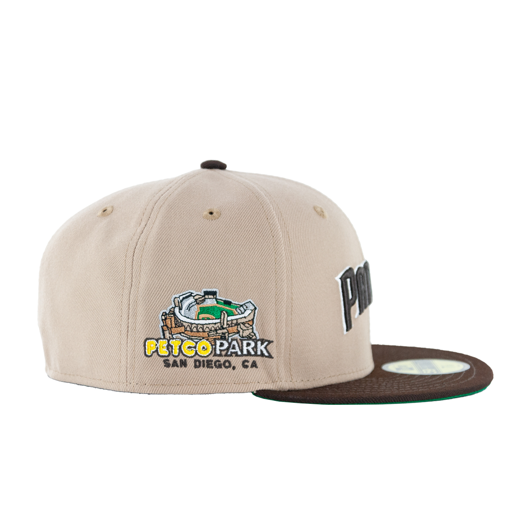New Era 59Fifty San Diego Padres Park at the Park Fitted Hat Camel Burnt Wood Brown New Era 59Fifty San Diego Padres Park at the Park Fitted Hat Camel Burnt Wood Brown - Image 4