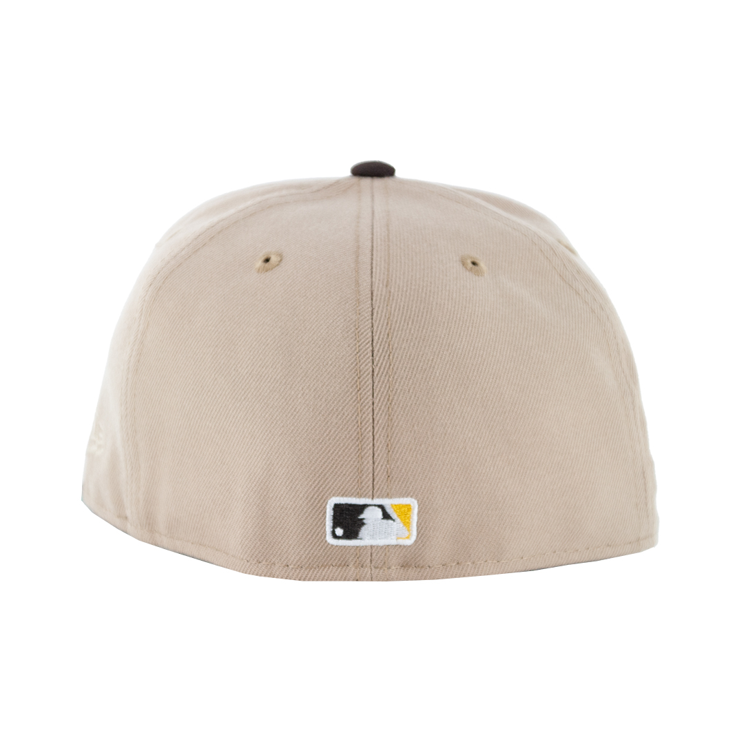 New Era 59Fifty San Diego Padres Park at the Park Fitted Hat Camel Burnt Wood Brown New Era 59Fifty San Diego Padres Park at the Park Fitted Hat Camel Burnt Wood Brown - Image 5
