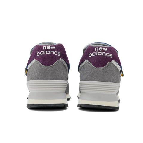 New Balance 574 Shoes Grey Blue - Image 2