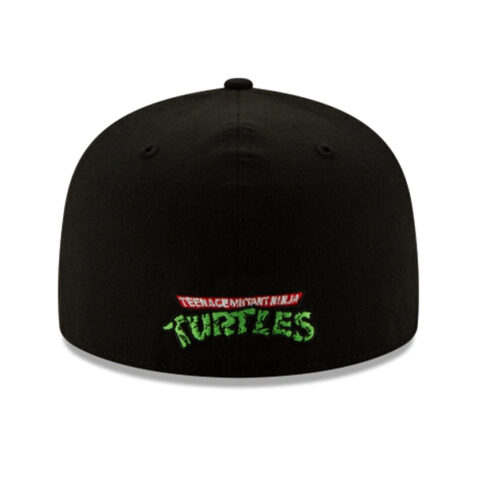 New Era 59Fifty TMNT Leonardo Fitted Hat Black - Image 5