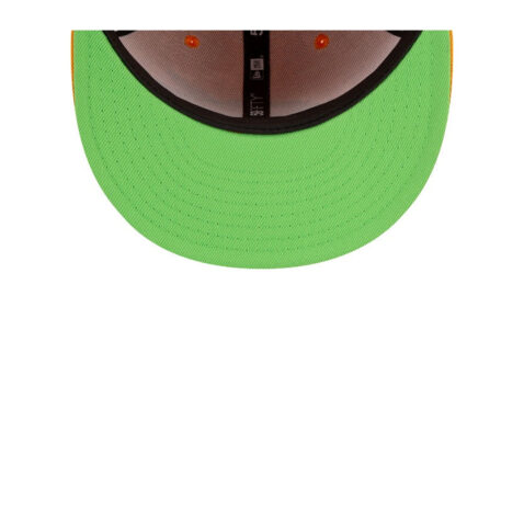 New Era 59Fifty TMNT Michelangelo Fitted Hat Orange Gold - Image 7