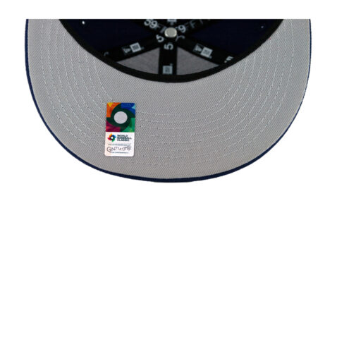 New Era 59Fifty World Baseball Classic Japan Fitted Hat Navy Blue Red - Image 7