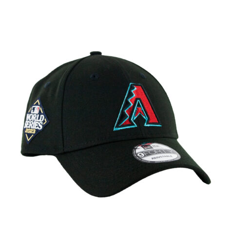 New Era 9Forty Arizona Diamondbacks Alternate  World Series 2023 Side Patch Adjustable Strapback Hat Black