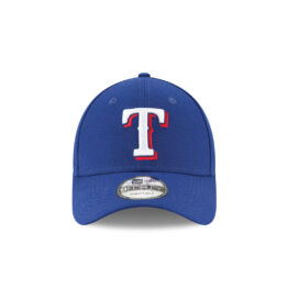 New Era 9Forty Texas Rangers Game On Field World Series 2023 Side Patch Adjustable Strapback Hat Royal Blue
