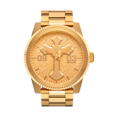 Nixon x Tupac Shakur Corporal Gold Gold