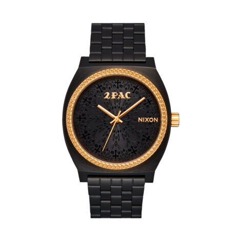 Nixon x Tupac Shakur Time Teller Black Gold