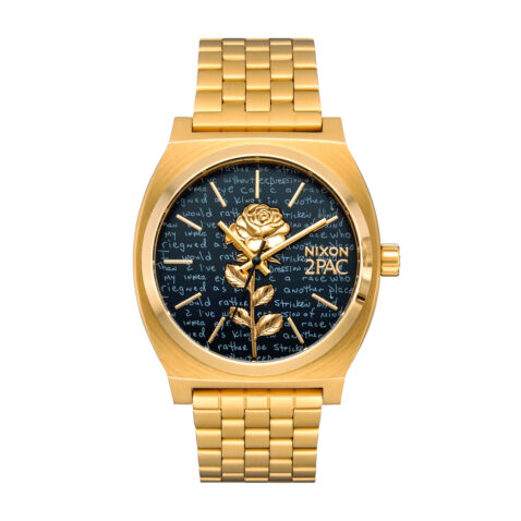 Nixon x Tupac Shakur Time Teller Gold Black
