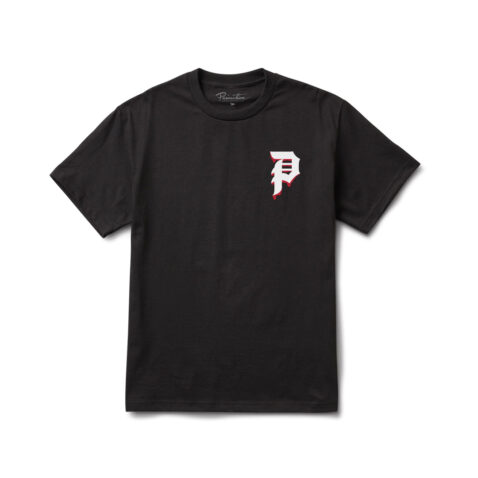 Primitive x Halloween Frames Short Sleeve T-Shirt Black Red