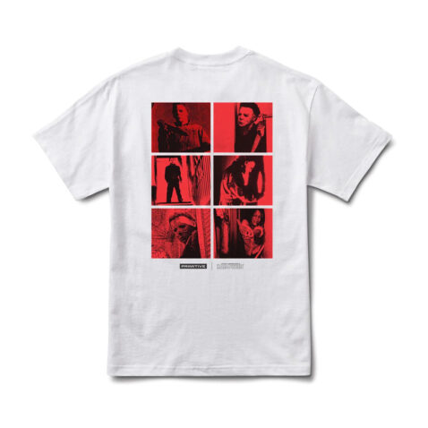 Primitive x Halloween Frames Short Sleeve T-Shirt White Red - Image 2