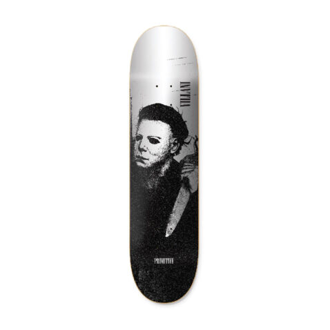 Primitive x Halloween Villani Michael Myers Deck Silver 8.25