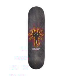 Ripndip Illusion Jerm Deck  Black 8.25