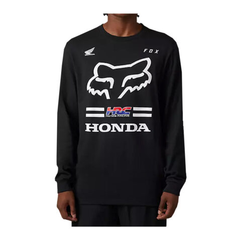 FOX x Honda Long Sleeve T-Shirt Black