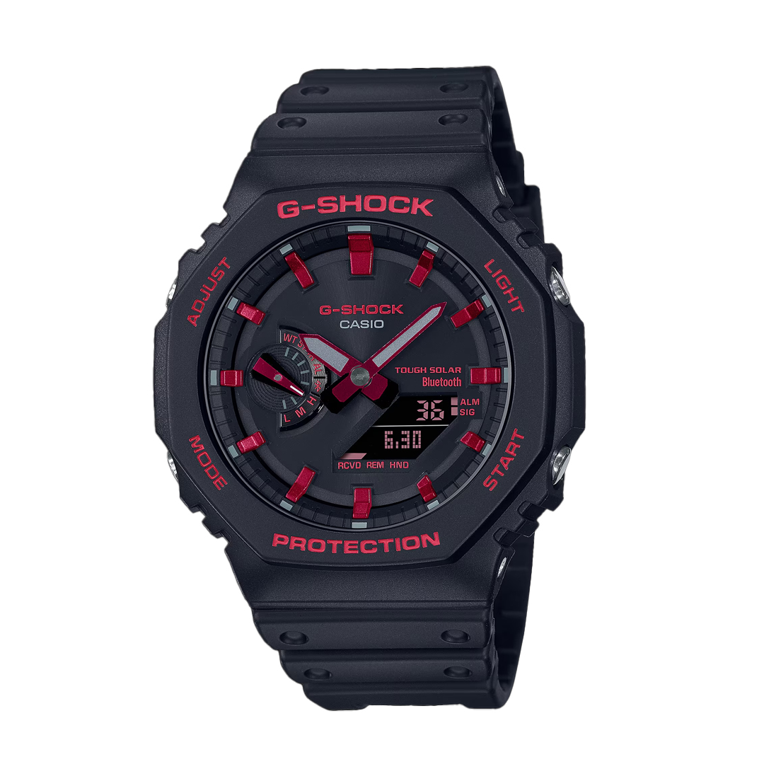 G-Shock GAB2100BNR1A Watch Black Red | Billion Creation