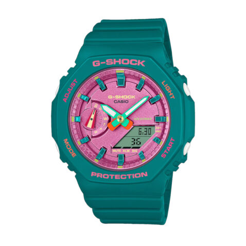 G-Shock GMAS2100BS3A Women Watch Teal Pink