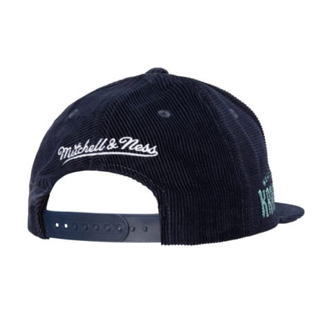 Mitchell & Ness Seattle Kraken All Directions Corduroy Adjustable Snapback Hat Navy Blue Mitchell & Ness Seattle Kraken All Directions Corduroy Adjustable Snapback Hat Navy Blue