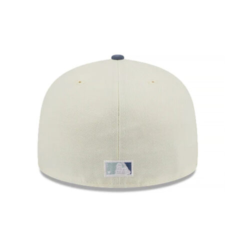 New Era 59Fifty Anaheim Angels The Elements Air Fitted Hat Chrome White Slate Blue