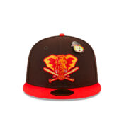 New-Era-59Fifty-Oakland-A-s-The-Elements-Fire-Fitted-Hat-Burnt-Wood-Brown-H-Red-Front.jpg