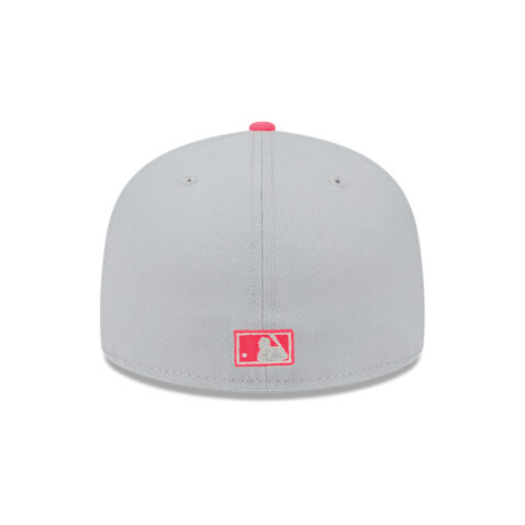 New Era 59Fifty San Diego Padres Metallic City Fitted Hat Gray Metallic Gold Pink - Image 5