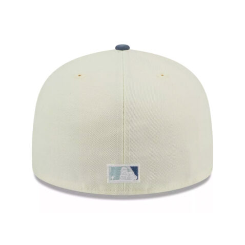 New Era 59Fifty Seattle Mariners The Elements Air Fitted Hat Chrome White Slate Blue - Image 6