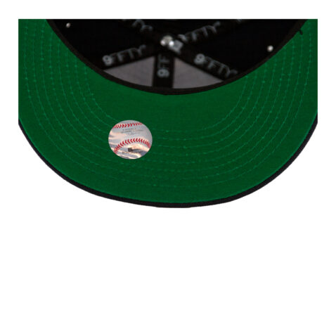 New Era 9Fifty Houston Astros Mexico Adjustable Snapback Hat Dark Navy Orange - Image 5