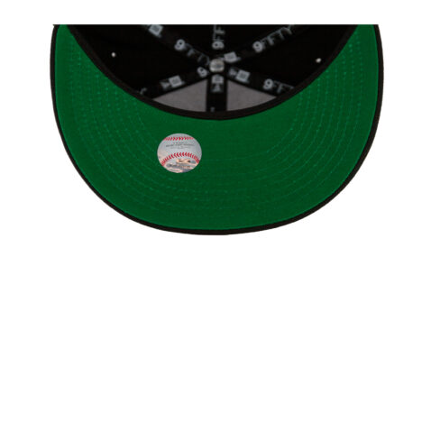 New Era 9Fifty San Francisco Giants Mexico Adjustable Snapback Hat Black Orange - Image 5