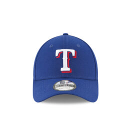New Era 9Forty Texas Rangers Game World Series 2023 Official Champions Side Patch Adjustable Strapback Hat Royal Blue