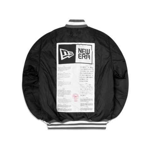 New Era x Alpha Industries Las Vegas Raiders MA-1M  Reversible Bomber Jacket Black - Image 4