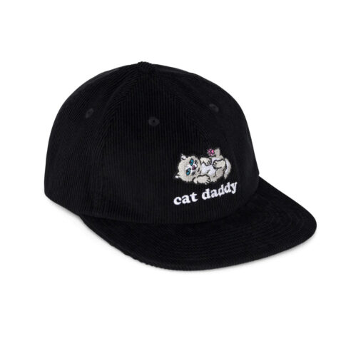 Ripndip Cat Daddy 6 Panel Strapback Hat Black