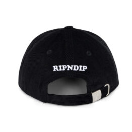 Ripndip Cat Daddy 6 Panel Strapback Hat Black