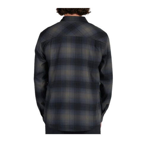 Salty Crew Fathom Long Sleeve Tech Shacket Black
