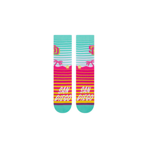 Stance San Diego Padres City Connect Game Crew Socks Teal
