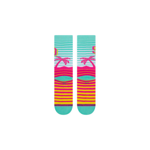 Stance San Diego Padres City Connect Game Crew Socks Teal - Image 3
