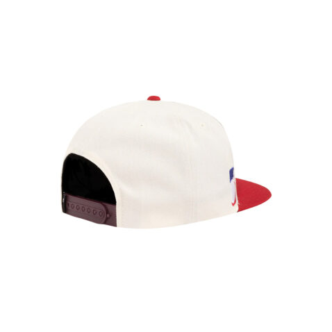 The Hundreds Forever Team Snapback Hat Red Gold