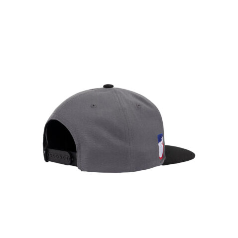 The Hundreds Team 2 Snapback Hat Grey Black - Image 3