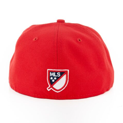 New Era 59Fifty New York Red Bulls Basic Fitted Hat Scarlet Red