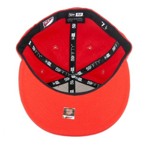 New Era 59Fifty New York Red Bulls Basic Fitted Hat Scarlet Red