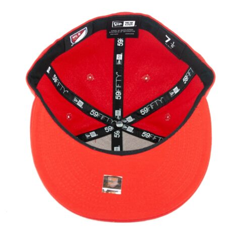 New Era 59Fifty New York Red Bulls Basic Fitted Hat Scarlet Red - Image 3
