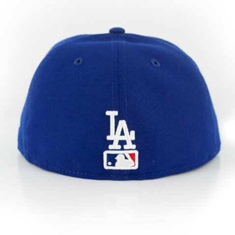 New Era 59Fifty Los Angeles Dodgers Disturb Mirror Fitted Hat Dark Royal