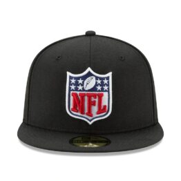 New Era 59Fifty NFL League Logo Fitted Hat Black