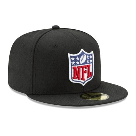 New Era 59Fifty NFL League Logo Fitted Hat Black - Image 3