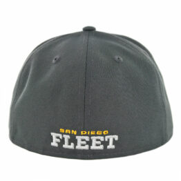 New Era 59Fifty San Diego Fleet Fitted Hat Graphite